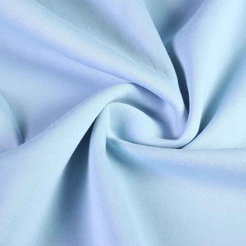 Jogging sweat fabric brushed light blue