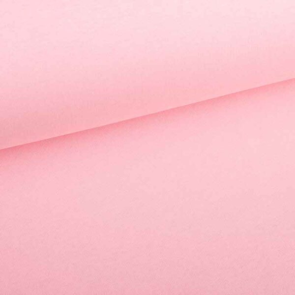 Jogging sweat fabric brushed pink
