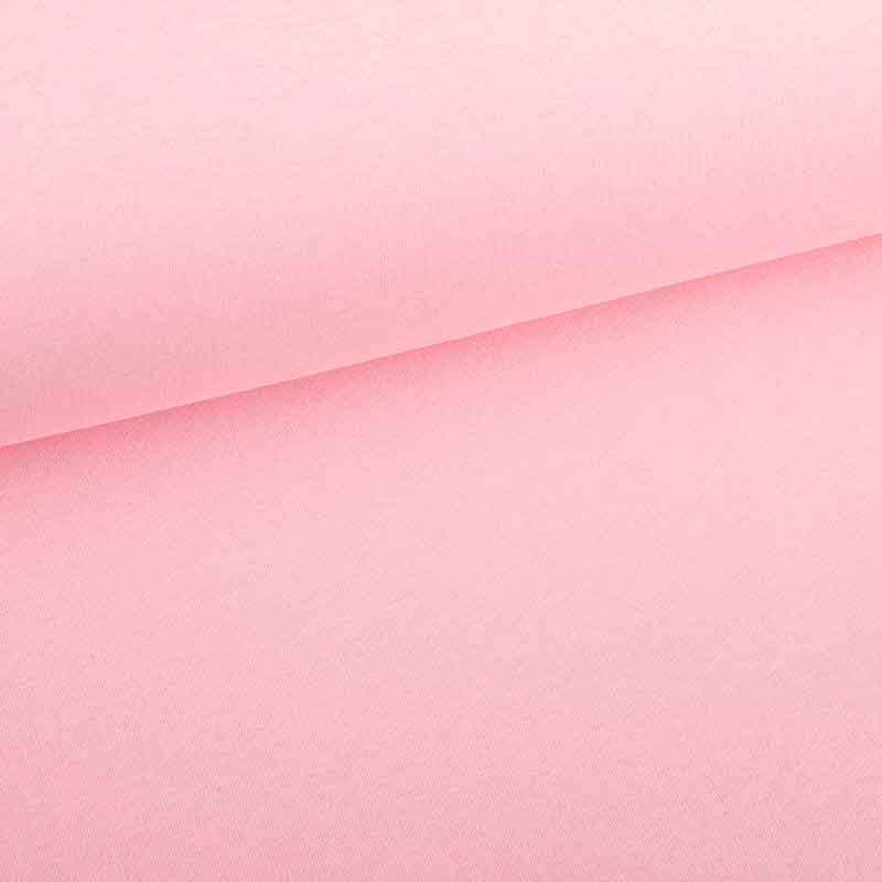Jogging sweat fabric brushed pink