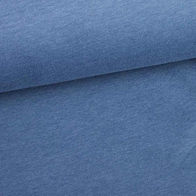 Jogging sweat fabric brushed denim