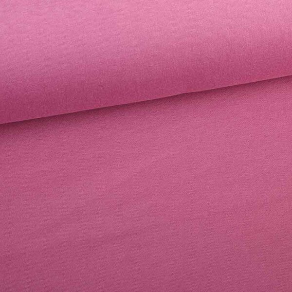 Jogging sweat fabric brushed light purple