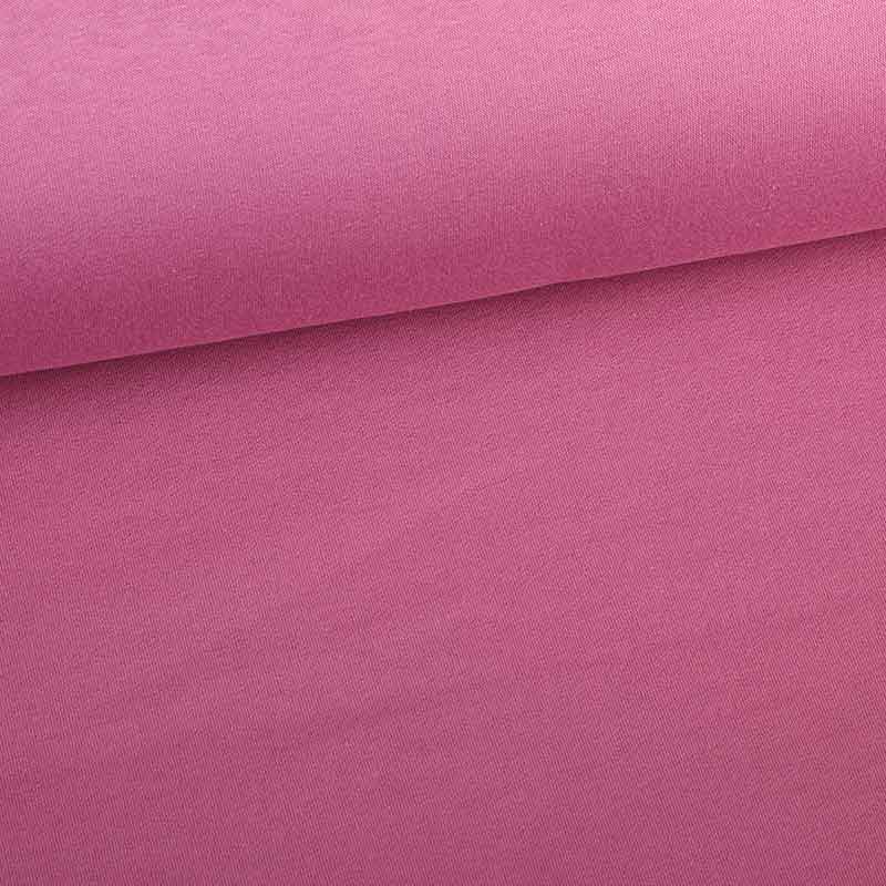Jogging sweat fabric brushed light purple