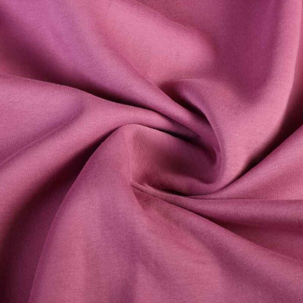 Jogging sweat fabric brushed light purple