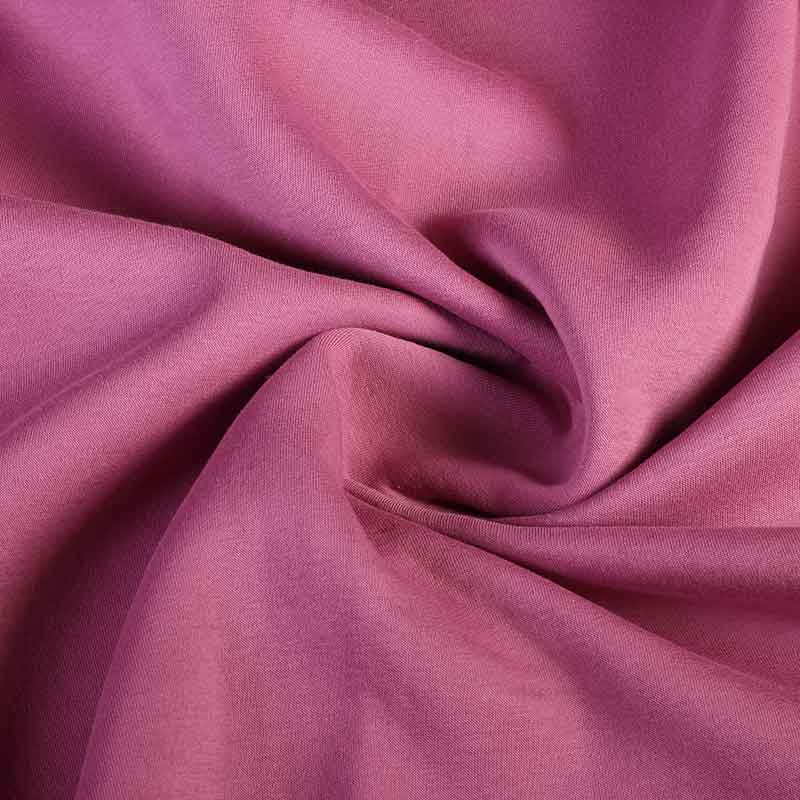 Jogging sweat fabric brushed light purple