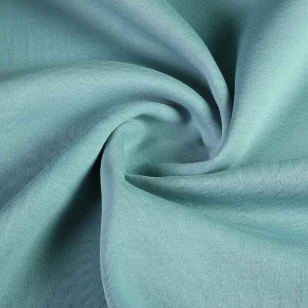 Jogging sweat fabric brushed old green