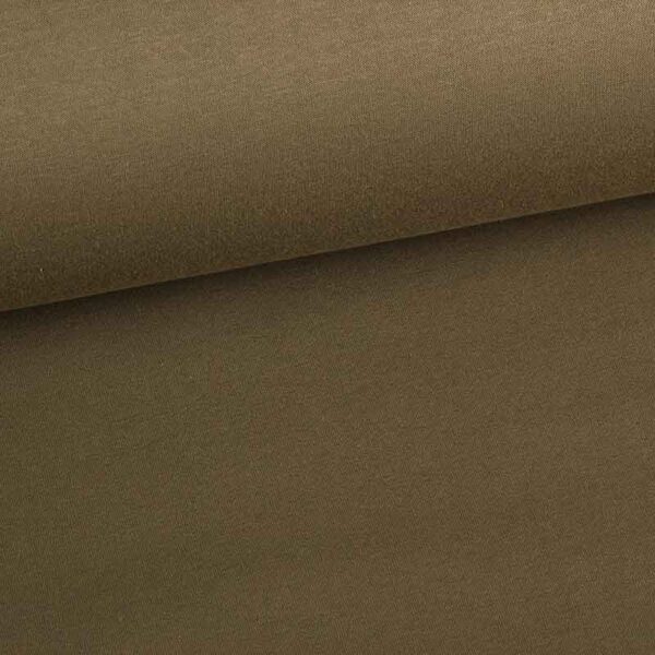 Jogging sweat fabric brushed army