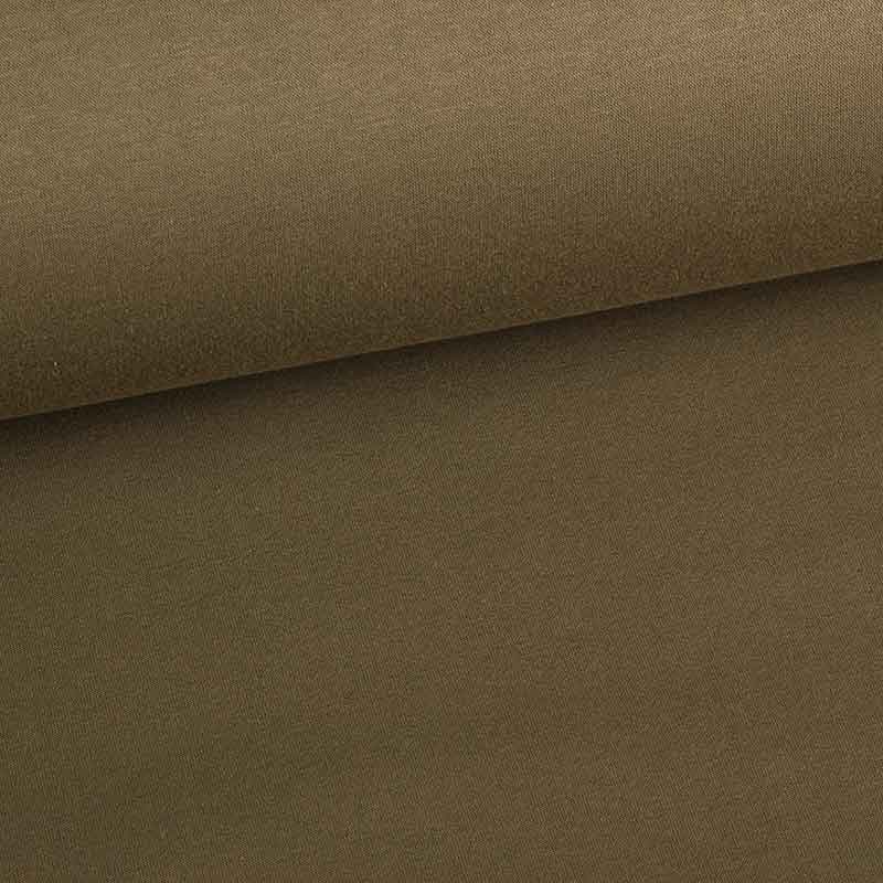Jogging sweat fabric brushed army