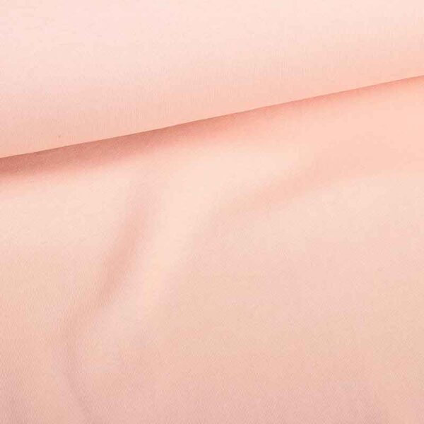 Jogging sweat fabric brushed old pink