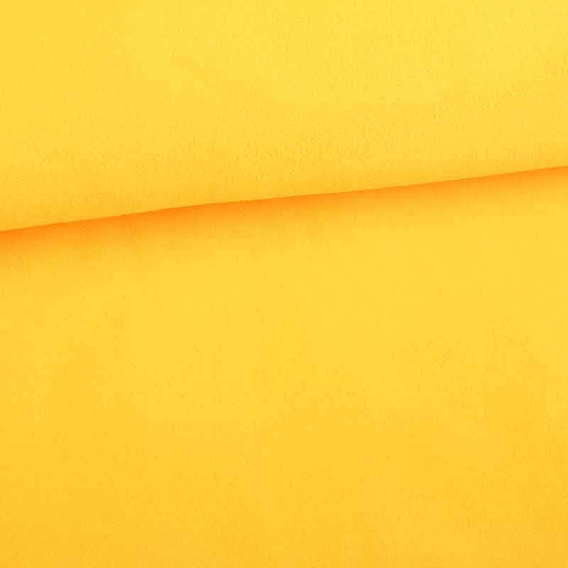 Fleece fabric deluxe yellow