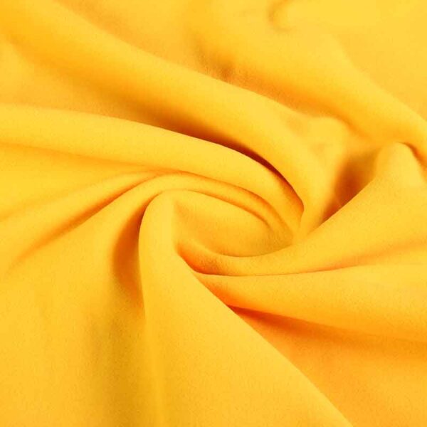 Fleece fabric deluxe yellow