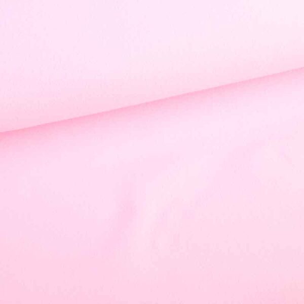 Fleece fabric deluxe baby pink