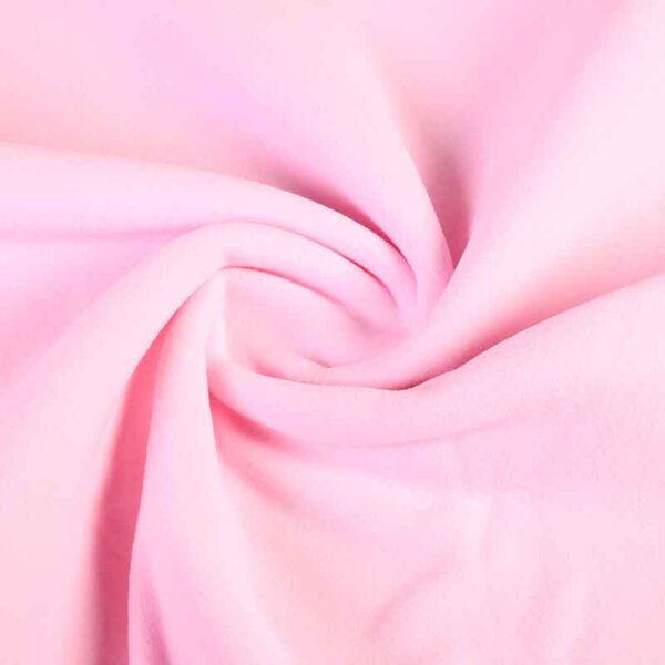 Fleece fabric deluxe baby pink