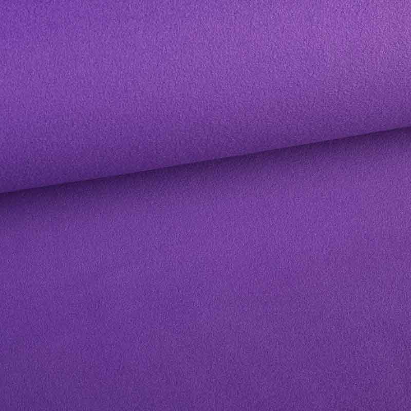 Fleece fabric deluxe purple