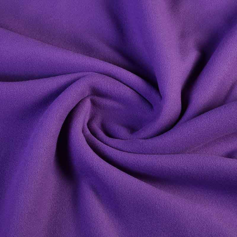 Fleece fabric deluxe purple