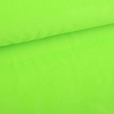 Fleece fabric deluxe lime