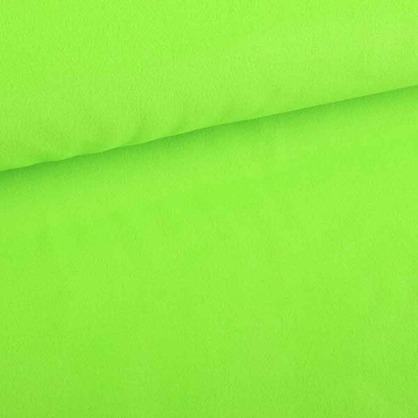 Fleece fabric deluxe lime