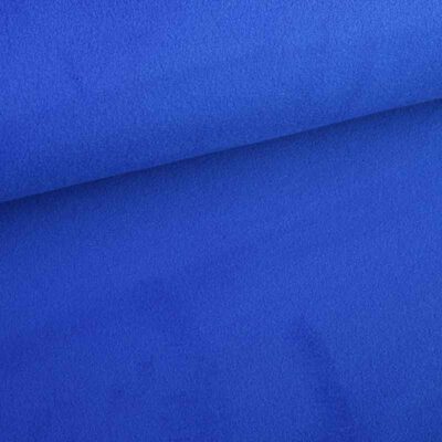 Fleece fabric deluxe cobalt