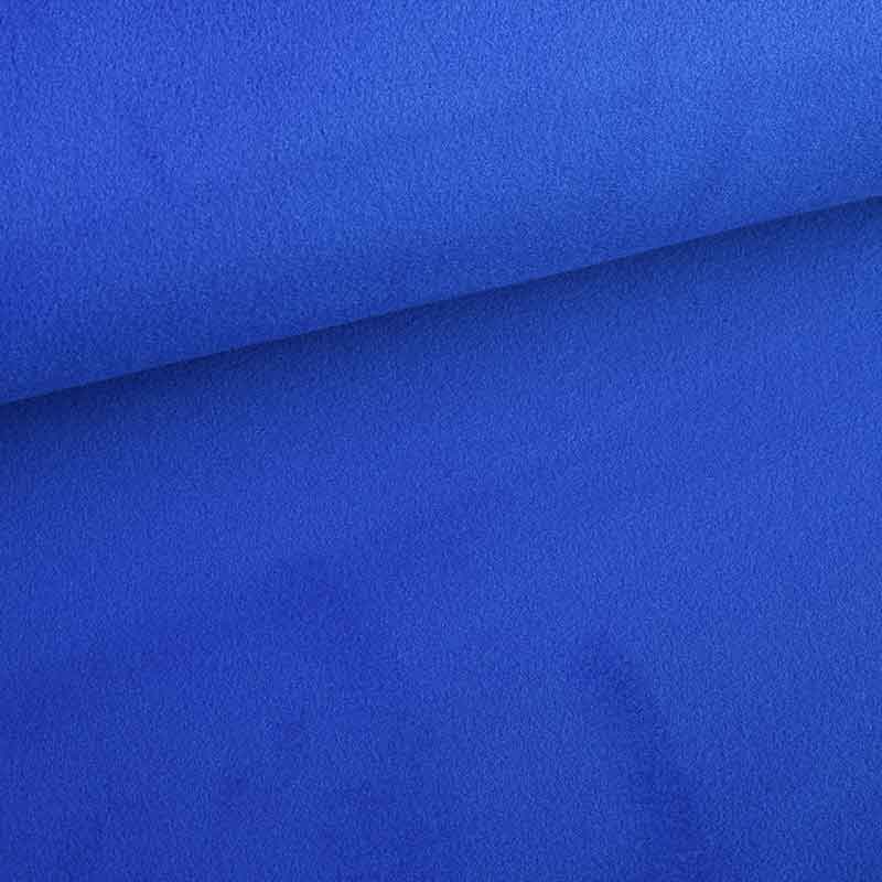 Fleece fabric deluxe cobalt