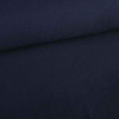 Fleece fabric deluxe navy