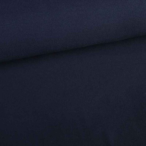 Fleece fabric deluxe navy