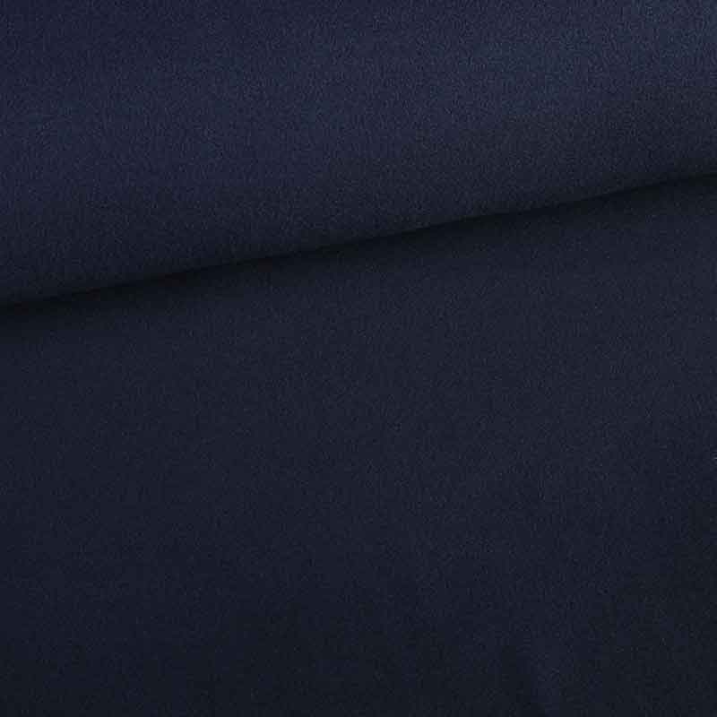 Fleece fabric deluxe navy