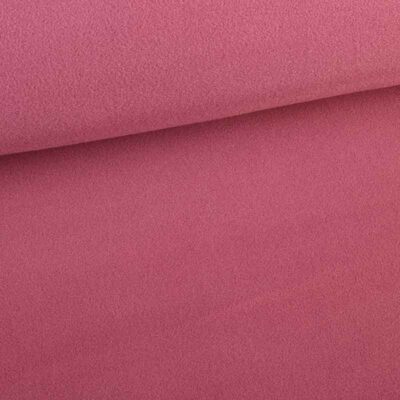 Fleece fabric deluxe dark dusty rose