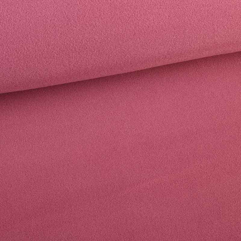 Fleece fabric deluxe dark dusty rose