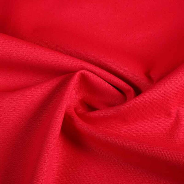 Canvas fabric red