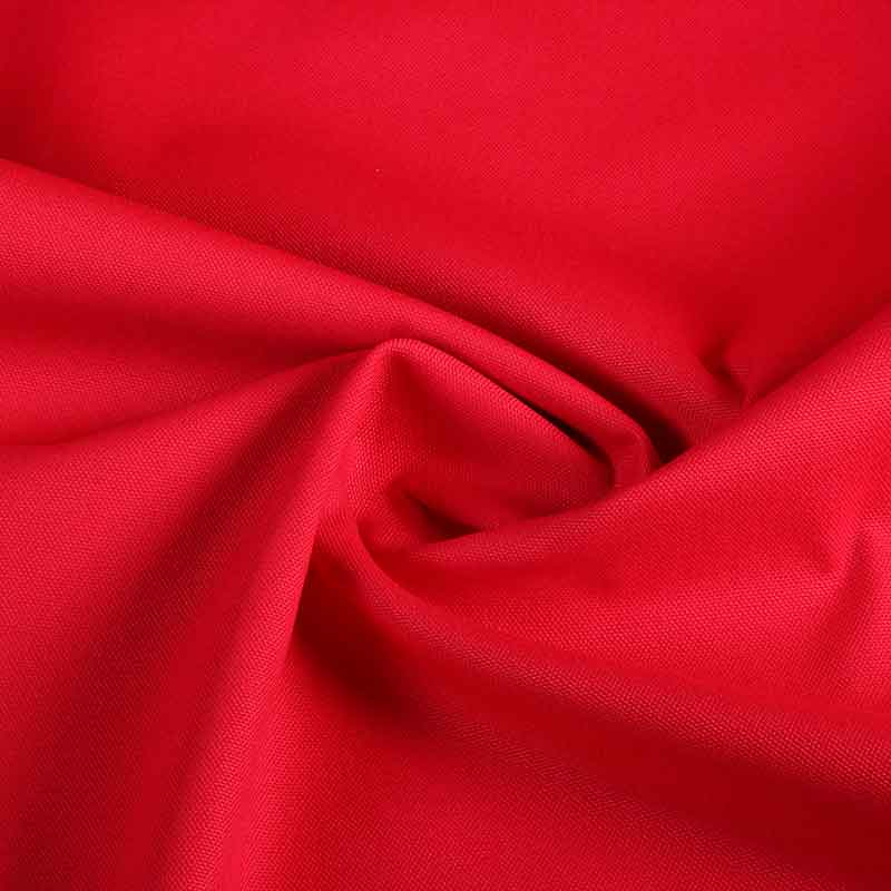 Canvas fabric red