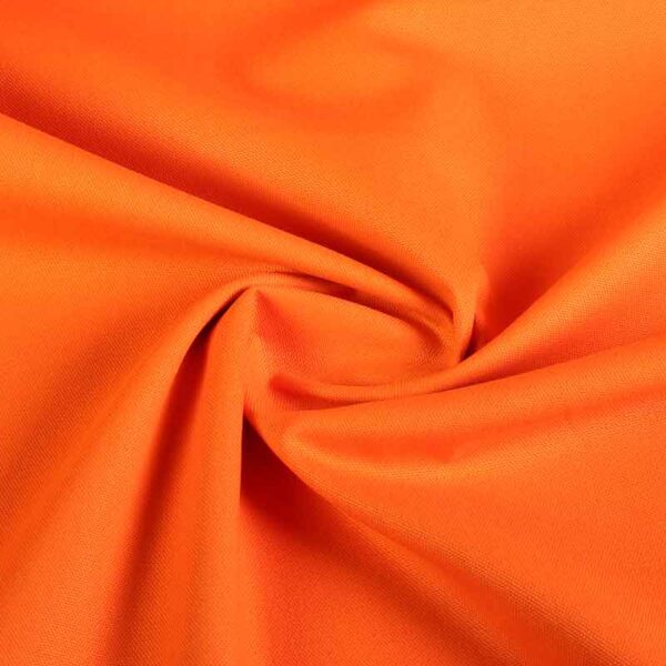 Canvas fabric orange