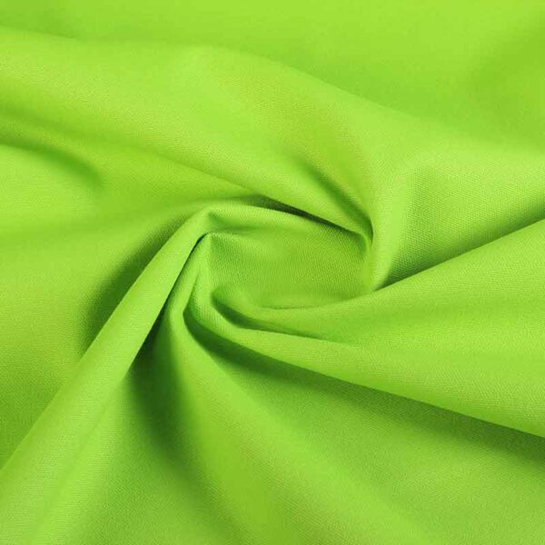 Canvas fabric lime