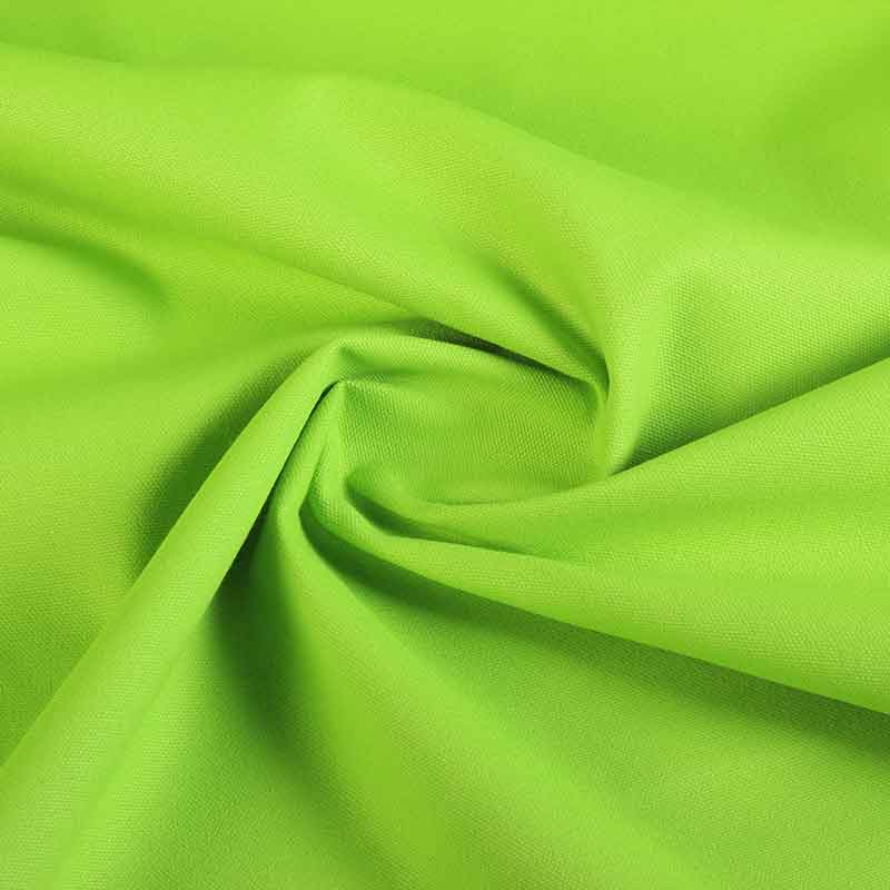 Canvas fabric lime