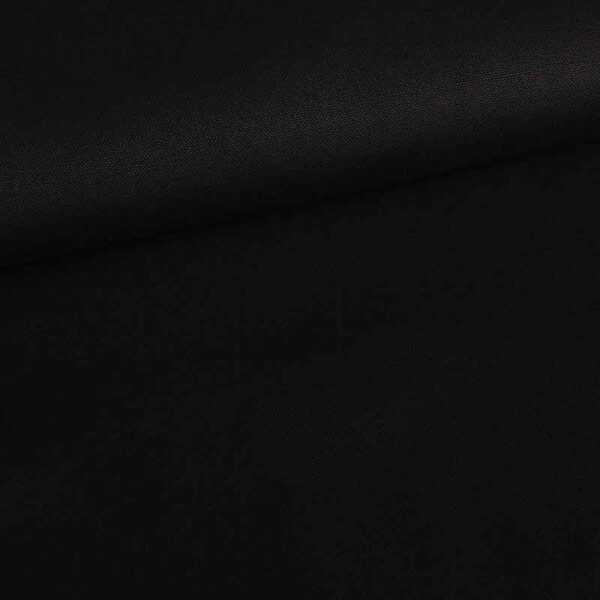 Canvas fabric black