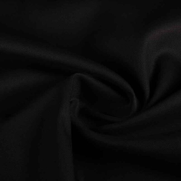 Canvas fabric black