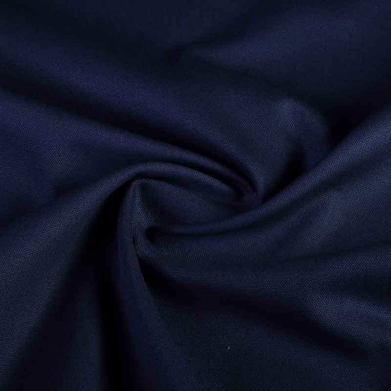 Canvas fabric navy