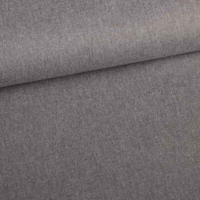 Canvas fabric grey melange