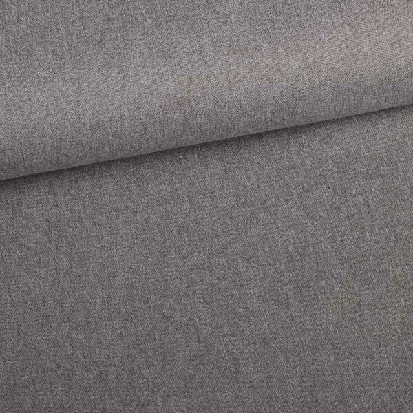Canvas fabric grey melange