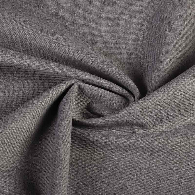 Canvas fabric grey melange