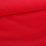 Lakenkatoen dubbelbreed rood