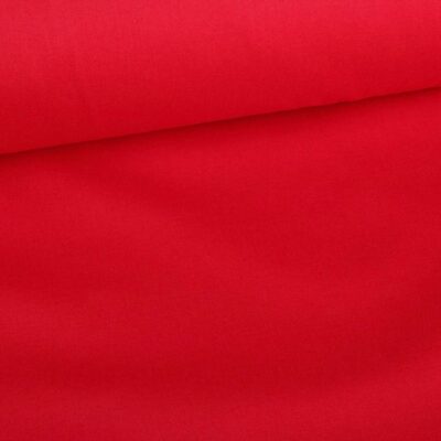 Sheeting fabric red double width