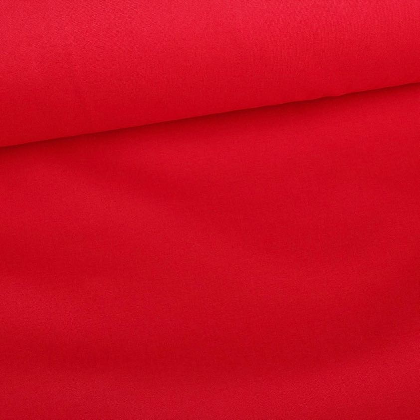 Sheeting fabric red double width