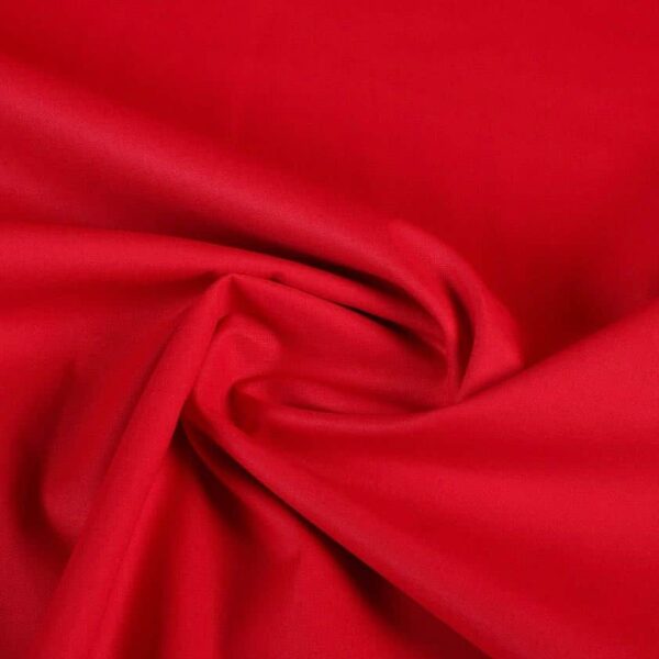 Sheeting fabric red double width