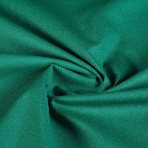 Sheeting cotton double width green
