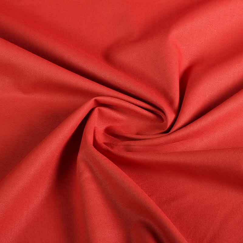 Woven cotton fabric rust