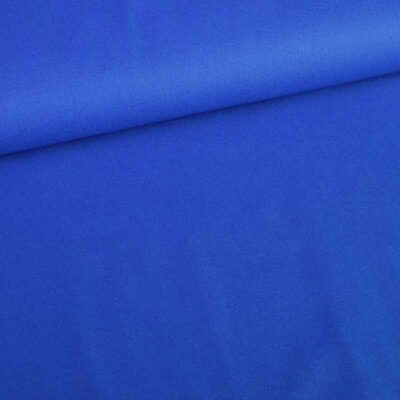 Woven cotton fabric kobalt