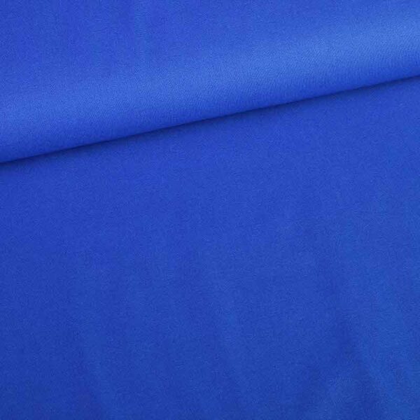 Woven cotton fabric kobalt