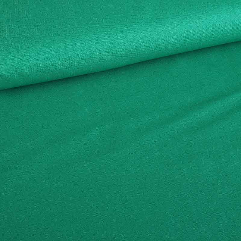 Woven cotton fabric green