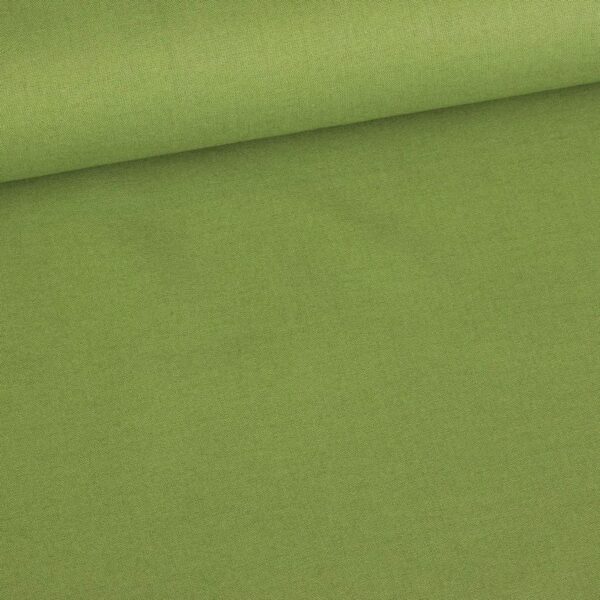 Woven cotton fabric kiwi green