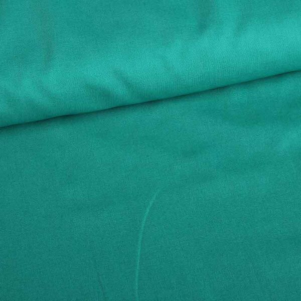 Woven cotton fabric petrol