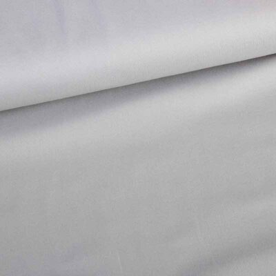 Woven cotton fabric light grey